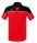 Erima Sport Polo Change (100% recycled Polyester, quick-drying functional material) red/black Men