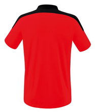 Erima Sport Polo Change (100% recycled Polyester, quick-drying functional material) red/black Men