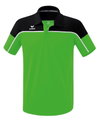 Erima Sport-Polo Change (100% rec. Polyester, schnelltrocknend Funktionsmaterial) grün/schwarz Herren
