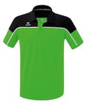 Erima Sport-Polo Change (100% rec. Polyester, schnelltrocknend Funktionsmaterial) grün/schwarz Herren