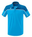 Erima Sport-Polo Change (100% rec. Polyester, schnelltrocknend Funktionsmaterial) curacaoblau Herren