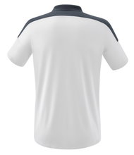 Erima Sport Polo Change (100% recycled Polyester, quick-drying functional material) white/grey Men