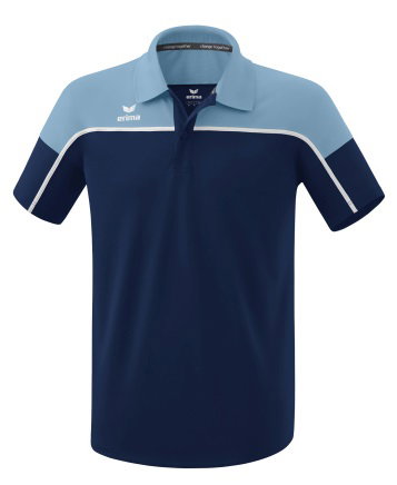 Erima Sport-Polo Change (100% rec. Polyester, schnelltrocknend Funktionsmaterial) navyblau Herren