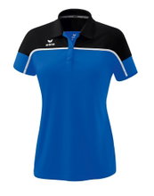 Erima Sport Polo Change (100% recycled Polyester, quick-drying functional material) royal blue/black Women