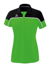 Erima Sport Polo Change (100% recycled Polyester, quick-drying functional material) green/black Women