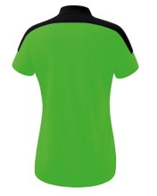 Erima Sport Polo Change (100% recycled Polyester, quick-drying functional material) green/black Women