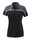 Erima Sport-Polo Change (100% rec. Polyester, schnelltrocknend Funktionsmaterial) schwarz/grau Damen