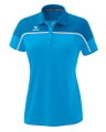 Erima Sport-Polo Change (100% rec. Polyester, schnelltrocknend Funktionsmaterial) curacaoblau Damen