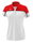 Erima Sport-Polo Change (100% rec. Polyester, schnelltrocknend Funktionsmaterial) weiss/rot Damen
