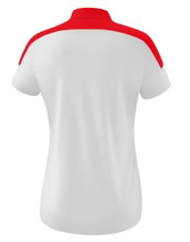 Erima Sport Polo Change (100% recycled Polyester, quick-drying functional material) white/red Women