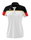 Erima Sport-Polo Change (100% rec. Polyester, schnelltrocknend Funktionsmaterial) weiss/schwarz/rot Damen