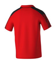 Erima Sport Polo Evo Star (100% recycled Polyester) red/black Men's