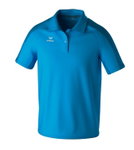 Erima Sport-Polo Evo Star (100% rec. Polyester) curacaoblau Herren