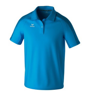 Erima Sport-Polo Evo Star (100% rec. poliester) curacaoblau mężczyźni