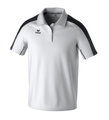 Erima Sport-Polo Evo Star (100% rec. Polyester) weiss/schwarz Herren