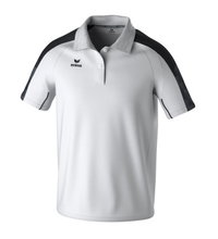 Erima Sport Polo Evo Star (100% recycled Polyester) white/black Men's