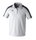 Erima Sport-Polo Evo Star (100% rec. Polyester) weiss/schwarz Herren