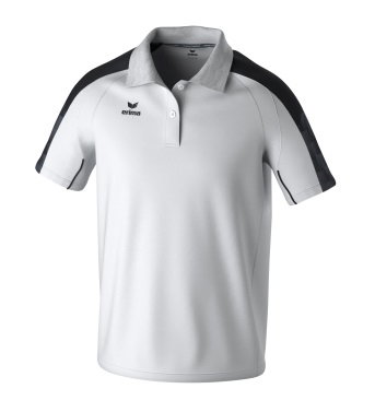 Erima Sport Polo Evo Star (100% recycled Polyester) white/black Men's