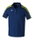 Erima Sport-Polo Evo Star (100% rec. Polyester) navyblau/limegrün Herren