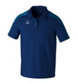 Erima Sport-Polo Evo Star (100% rec. Polyester) navyblau/blau Herren