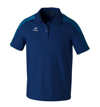 Erima Sport-Polo Evo Star (100% rec. Polyester) navyblau/blau Herren