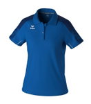Erima Sport-Polo Evo Star (100% rec. Polyester) royalblau/navyblau Damen