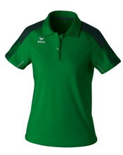Erima Sport Polo Evo Star (100% recycled Polyester) emerald green/pine Ladies