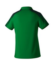 Erima Sport Polo Evo Star (100% recycled Polyester) emerald green/pine Ladies