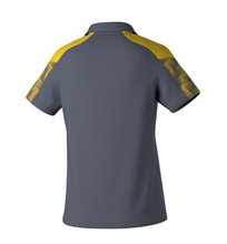 Erima Sport Polo Evo Star (100% recycled Polyester) grey/yellow Ladies