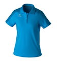 Erima Sport-Polo Evo Star (100% rec. Polyester) curacaoblau Damen