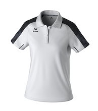 Erima Sport Polo Evo Star (100% recycled Polyester) white/black ladies