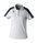 Erima Sport-Polo Evo Star (100% rec. Polyester) weiss/schwarz Damen
