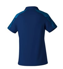 Erima Sport Polo Evo Star (100% recycled Polyester) navy blue/blue Ladies