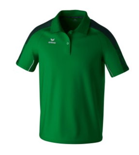 Erima Sport-Polo Evo Star (100% rec. poliester) szmaragdowo-zielony/sosnowy męski