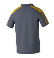 Erima Sport Polo Evo Star (100% recycled Polyester) grey/yellow Men's