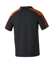 Erima Sport Polo Evo Star (100% recycled Polyester) black/orange Men