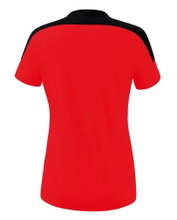 Erima Sport-Shirt Change (100% rec. Polyester, lightweight, quick-drying) red/black Women