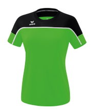 Erima Sport-Shirt Change (100% recycled Polyester, light, quick-drying) green/black Women