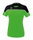 Erima Sport-Shirt Change (100% rec. Polyester, leicht, schnelltrocknend) grün/schwarz Damen