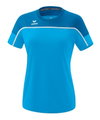 Erima Sport-Shirt Change (100% rec. Polyester, leicht, schnelltrocknend) curacaoblau Damen