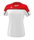 Erima Sport-Shirt Change (100% rec. Polyester, leicht, schnelltrocknend) weiss/rot Damen