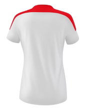 Erima Sport-Shirt Change (100% recycled Polyester, light, quick-drying) white/red Women