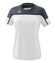 Erima Sport-Shirt Change (100% recycled Polyester, light, quick-drying) white/dark grey Women