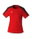 Erima Sport-Shirt Evo Star (100% rec. Polyester, leicht) rot/schwarz Damen