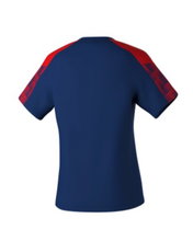 Erima Sport Shirt Evo Star (100% recycled polyester, lightweight) navy blue/red Ladies