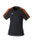 Erima Sport Shirt Evo Star (100% recycled polyester, lightweight) black/orange Ladies