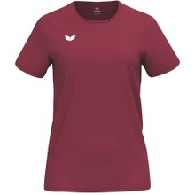 Erima Sport-Shirt Intro Function (100% rec. Polyester, leicht, schnelltrocknend) bordeauxrot Damen