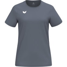 Erima Sport-Shirt Intro Function (100% rec. Polyester, leicht, schnelltrocknend) dunkelgrau Damen