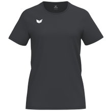 Erima Sport-Shirt Intro Function (100% rec. Polyester, leicht, schnelltrocknend) schwarz Damen