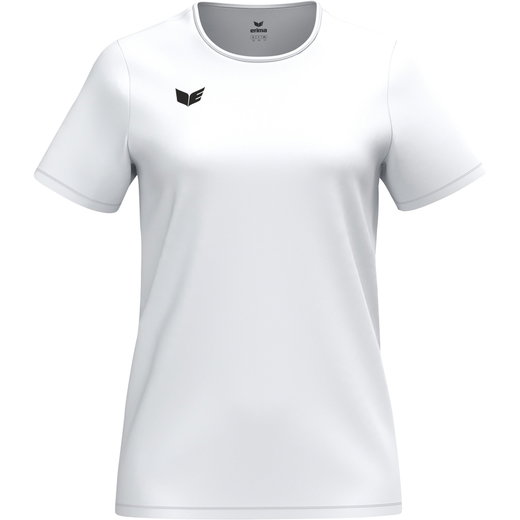 Erima Sport-Shirt Intro Function (100% rec. Polyester, leicht, schnelltrocknend) weiss Damen